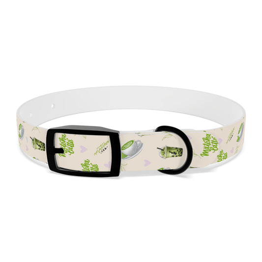 Dog Collar Matcha Latte Collection - Cream Edition