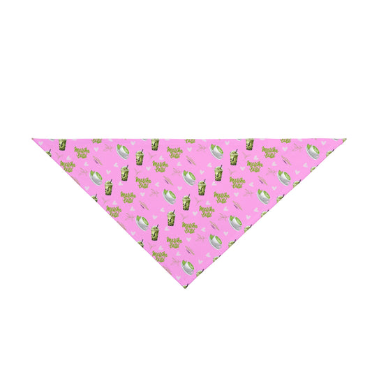 Dog Bandana Matcha Latte Collection - Pink Edition