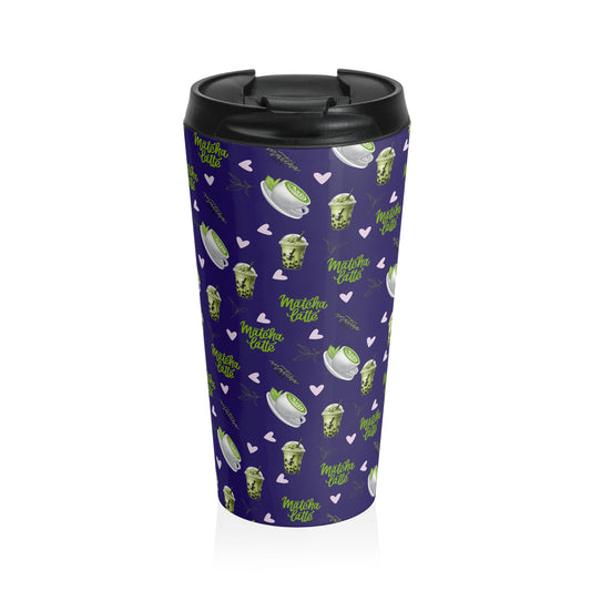 Travel Mug Matcha Latte - Deep Blue Edition