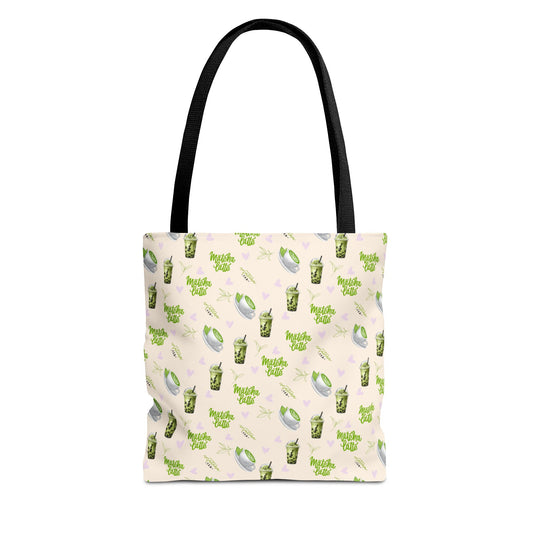 Tote Bag Matcha Latte Collection - Cream Edition