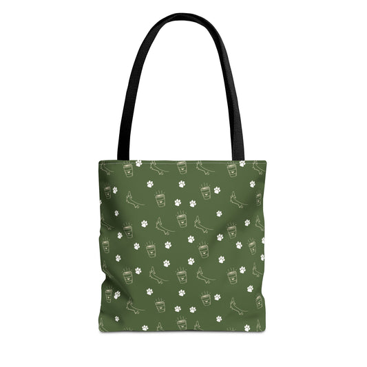 DogMom Tote Bag Wiener Melange