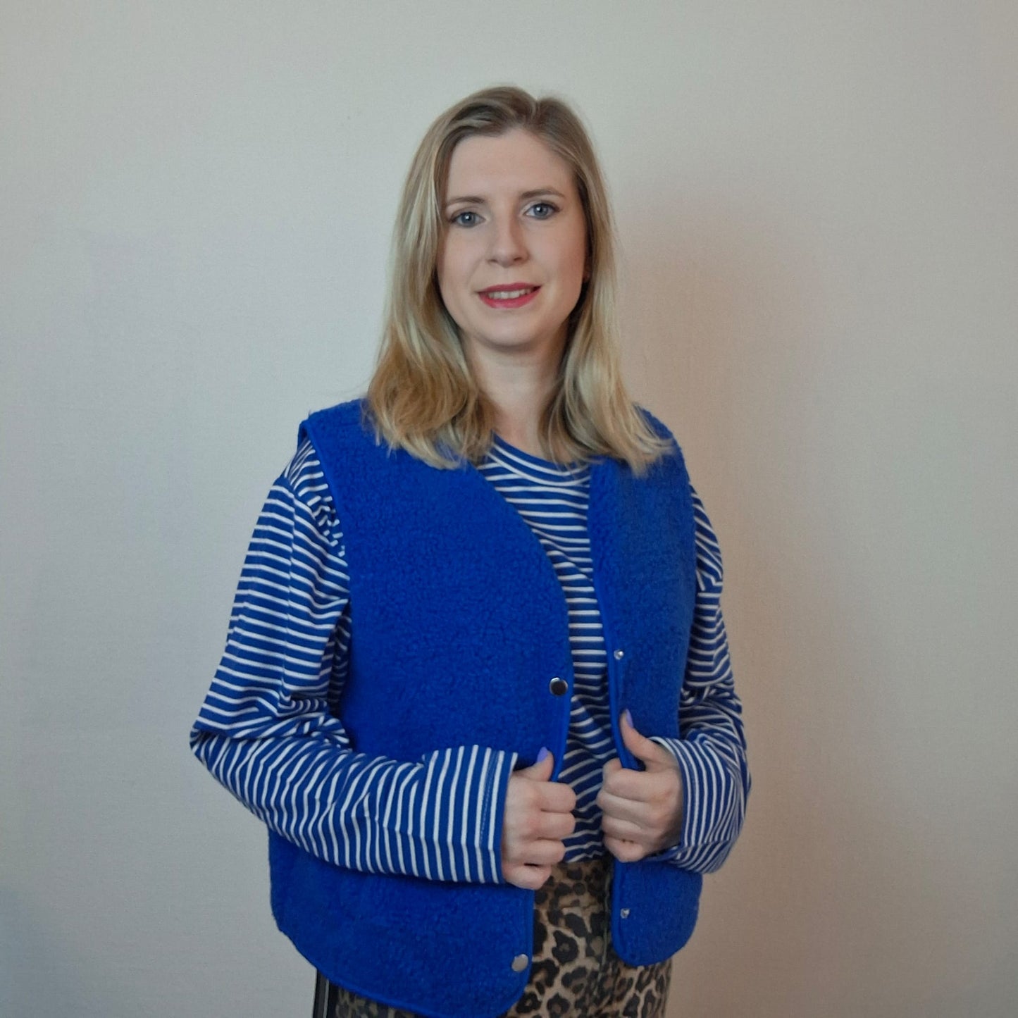 Shirt Blauw Gestreept Nu 50% korting